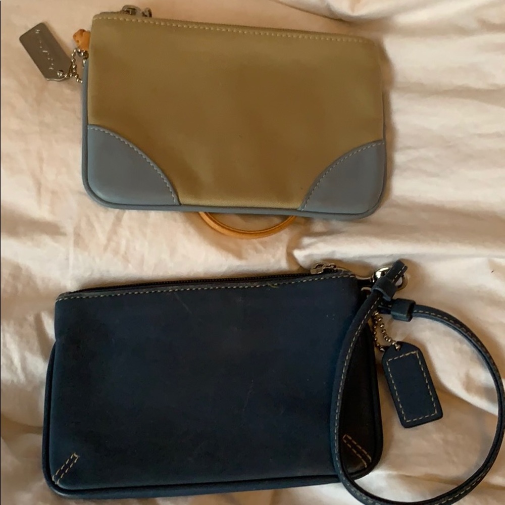 Coach wristlets